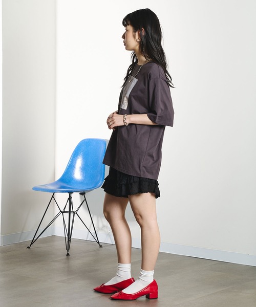 ROSE BUD(ローズバッド)の「LACE RUFFLE SHORT(その他パンツ・レディース・ブラック/ホワイト・ONE SIZE)」の16枚目の写真