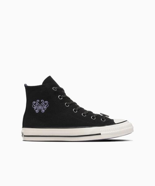 CONVERSE(コンバース)の「ANNA SUI×CONVERSE/アナ スイ×コンバース/ALL STAR AGED HI/ANNA SUI(スニーカー・レディース・ブラック・4/5/5.5/4.5)」の9枚目の写真