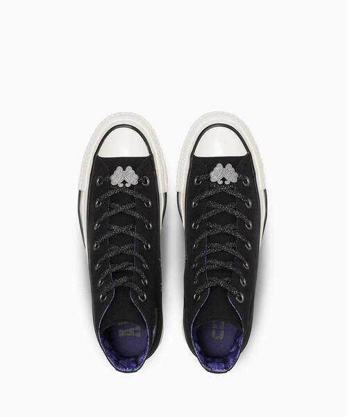 CONVERSE(コンバース)の「ANNA SUI×CONVERSE/アナ スイ×コンバース/ALL STAR AGED HI/ANNA SUI(スニーカー・レディース・ブラック・4/5/5.5/4.5)」の8枚目の写真