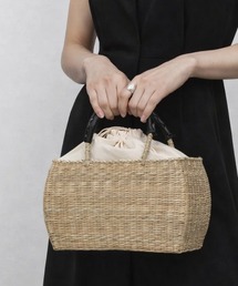 CACHELLIE | SEAGRASS oval TOTE(かごバッグ)