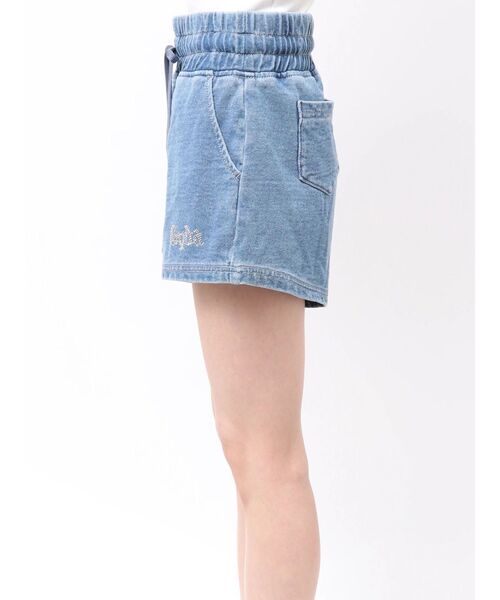 GYDA（ジェイダ）の「ラインストーンGYDAカットデニムショートパンツ（その他パンツ・レディース・ライトブルー・FREE）」の19枚目の写真
