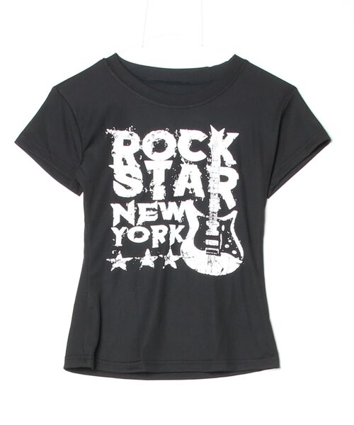 gossip!ロサンゼルス(ゴシップロサンゼルス)の「【Y2Kガーリー】 グラフィックロゴプリントピチT(Tシャツ/カットソー・レディース・ネイビー/ブラック/ホワイト・M)」の16枚目の写真