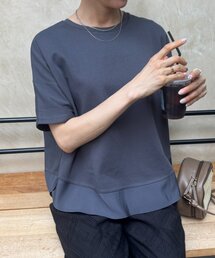 Jena espace merveilleux | サークル切替カットソー(Tシャツ/カットソー)