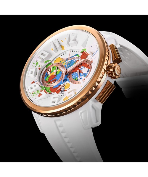 Tendence(テンデンス)の「TENDENCE/テンデンス GULLIVER Splash 腕時計 TDC-TY046034 メンズ(アナログ腕時計・メンズ・ホワイト・FREE)」の2枚目の写真