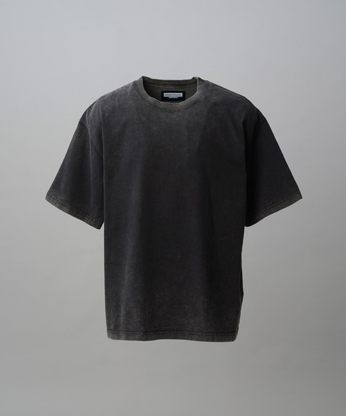 MAISON SPECIAL(メゾンスペシャル)の「《UNISEX》Cold-Dye Prime-Over Crew Neck Short Sleeve T-Shirt/コールドダイプライムオーバークルーネックTシャツ【MAISON SPECIAL/メゾンスペシャル】(Tシャツ/カットソー・メンズ・グレイッシュベージュ/ブラック・0/1/2)」の11枚目の写真
