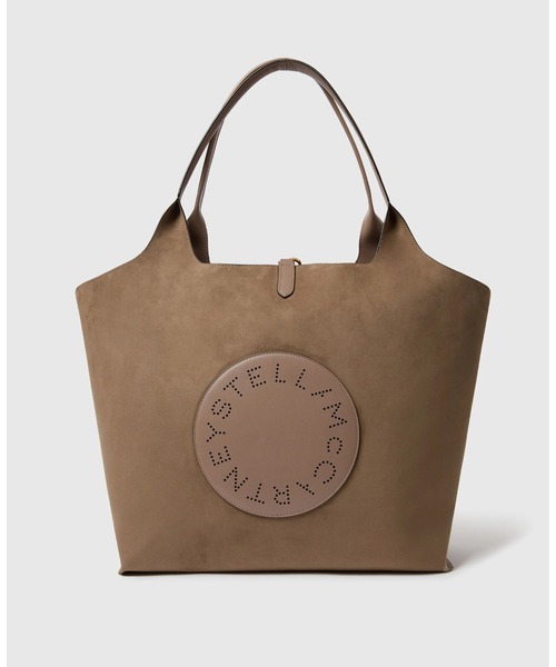 STELLA McCARTNEY(ステラマッカートニー)の「Logo Reversible Tote Bag / ロゴ リバーシブル トートバッグ(トートバッグ・レディース・ベージュ・ONE SIZE)」の1枚目の写真