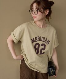 《WEB限定》カレッジナンバーロゴTシャツ