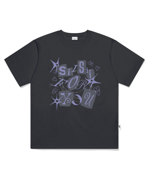 PAGESIISII(ページシシ)の「シシフォユプリンティング半袖Tシャツチャコール(Tシャツ/カットソー・レディース・その他・SMALL/MEDIUM/LARGE)」の3枚目の写真