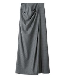 ハイウエストタックドレープスカート