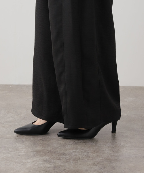 La TOTALITE(ラトータリテ)の「【洗える】タックワイドパンツ(その他パンツ・レディース・ブラック/レッド/チャコールグレー・FREE)」の15枚目の写真