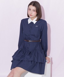 JILL by JILL STUART | ベルト付きミニシャツワンピース(シャツワンピース)
