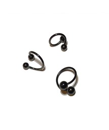 MORPH モルフ スパイラル ボディーピアス 16ゲージ 6mm~12mm