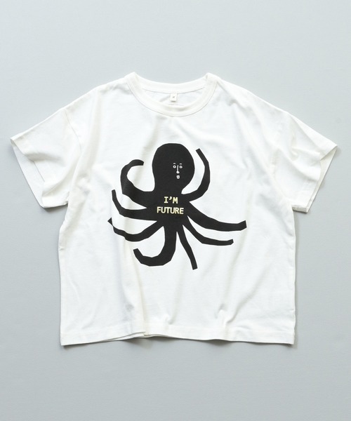 MARKEY'S（マーキーズ）の「プリントワイド半袖Tシャツ（Tシャツ/カットソー・キッズ・ホワイト/杢グレー/ライトブルー・XS/S/M/L/LL）」の22枚目の写真