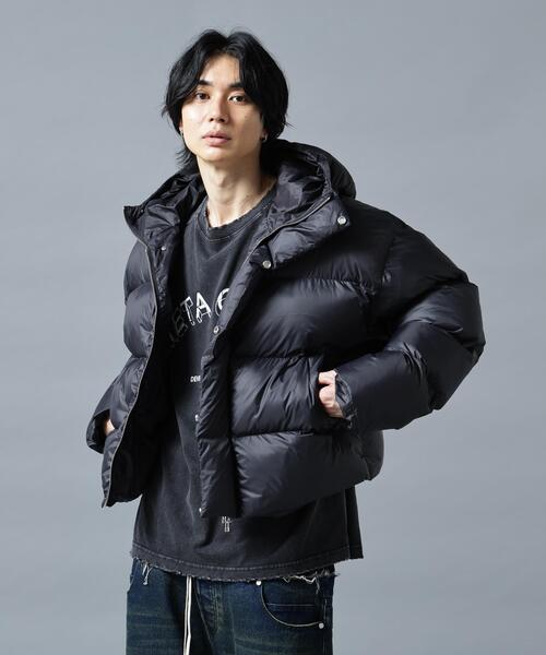 DANKE SCHON(ダンケシェーン)の「DankeSchon/ダンケシェーン/SHORT HOOD BLOUSON(ブルゾン・メンズ・ブラック/ホワイト/ブラウン・M/L)」の2枚目の写真
