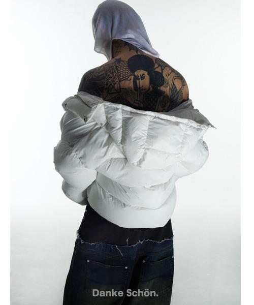 DANKE SCHON(ダンケシェーン)の「DankeSchon/ダンケシェーン/SHORT HOOD BLOUSON(ブルゾン・メンズ・ブラック/ホワイト/ブラウン・M/L)」の11枚目の写真