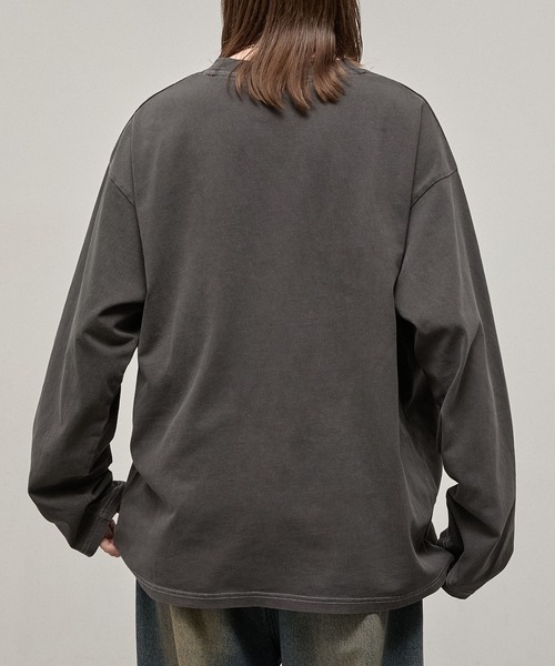 Alfred Alex(アルフレッドアレックス)の「<Exclusive> FELIX THE CAT Iconic Graphic L/S Tee / フィリックス・ザ・キャット 別注 ヴィンテージライク グラフィックロンT(Tシャツ/カットソー・メンズ・ブラック/ブラック系/ブラック系2・L/M)」の6枚目の写真