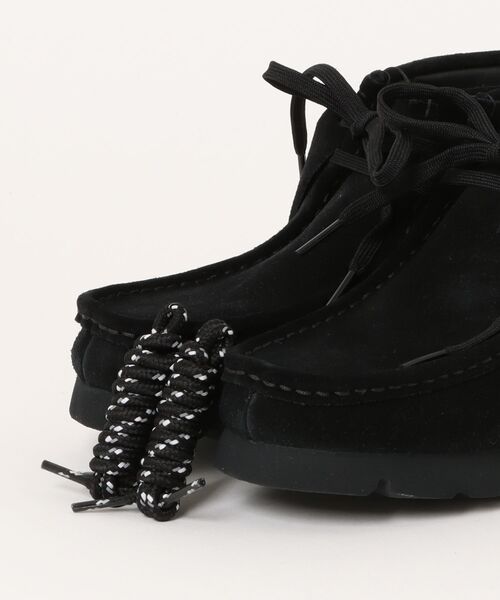 Clarks(クラークス)の「Clarks/クラークス/Wallabee BT GTX(モカシン/デッキシューズ・レディース・ブラック・5/5.5/4.5)」の4枚目の写真