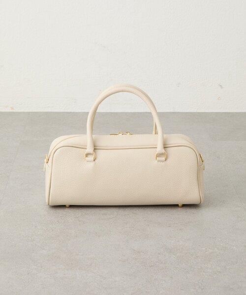 La boutique BonBon（ラブティックボンボン）の「【オウレンティ】ダブルハンドルバッグ（ボストンバッグ・レディース・オフホワイト・FREE）」の7枚目の写真