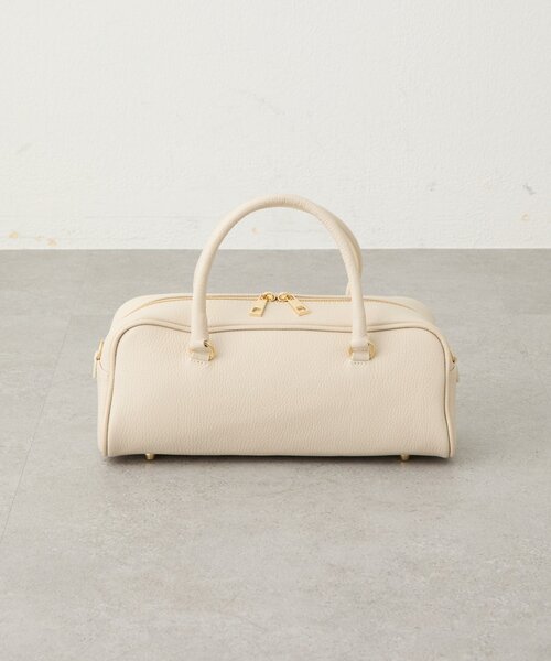 La boutique BonBon（ラブティックボンボン）の「【オウレンティ】ダブルハンドルバッグ（ボストンバッグ・レディース・オフホワイト・FREE）」の9枚目の写真