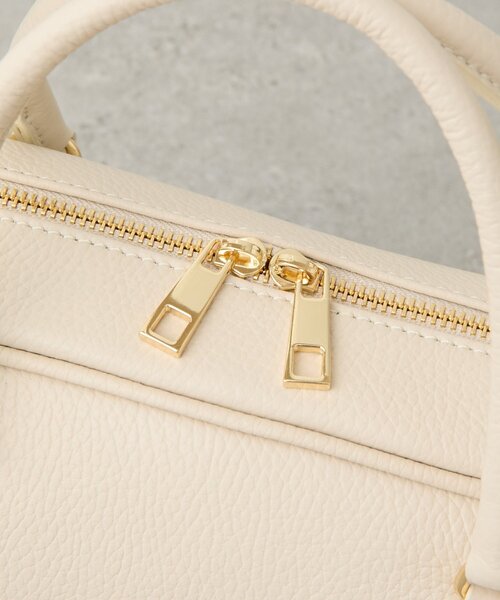 La boutique BonBon（ラブティックボンボン）の「【オウレンティ】ダブルハンドルバッグ（ボストンバッグ・レディース・オフホワイト・FREE）」の10枚目の写真