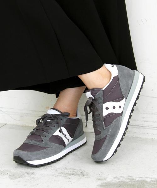 Saucony（サッカニー）の「【国内exclusive】BY∵ Saucony JAZZ ORIGINAL スニーカー ◆（スニーカー・レディース・ダークグレー/ナチュラル・6/5h/5/4h/6h）」の2枚目の写真