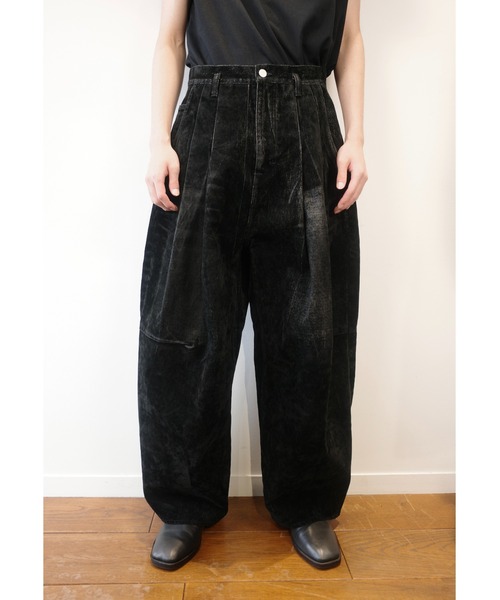 SHINYAKOZUKA（シンヤコヅカ）の「city baggy(ISSUE#9)（デニムパンツ・メンズ・ブラック系その他/グレー系その他・SMALL/MEDIUM/LARGE）」の2枚目の写真