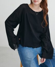 フロッキーメロー使いプルオーバー