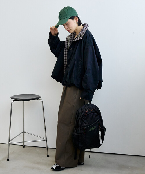 FREAK'S STORE（フリークスストア）の「スラックス イージーパンツ/チェックパンツ/タックワイドパンツ（スラックス・レディース・その他2/ブラック/グレー/ダークグレー/ブラウン/その他・MEDIUM/SMALL）」の9枚目の写真
