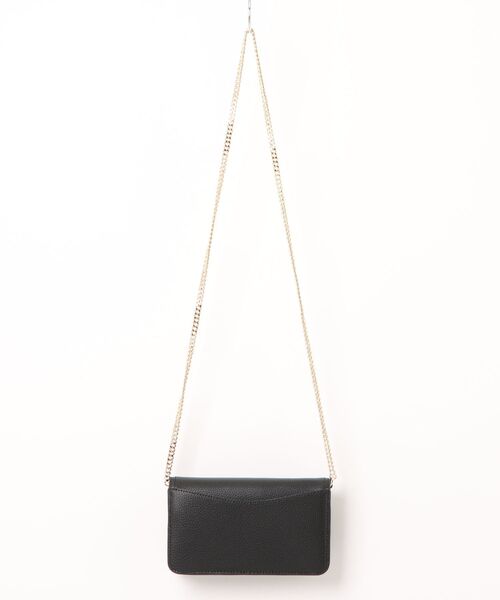 COLE HAAN（コールハーン）の「レイトン ウォレット オンアチェーン womens（クラッチバッグ・レディース・ブラック・OSFA）」の5枚目の写真