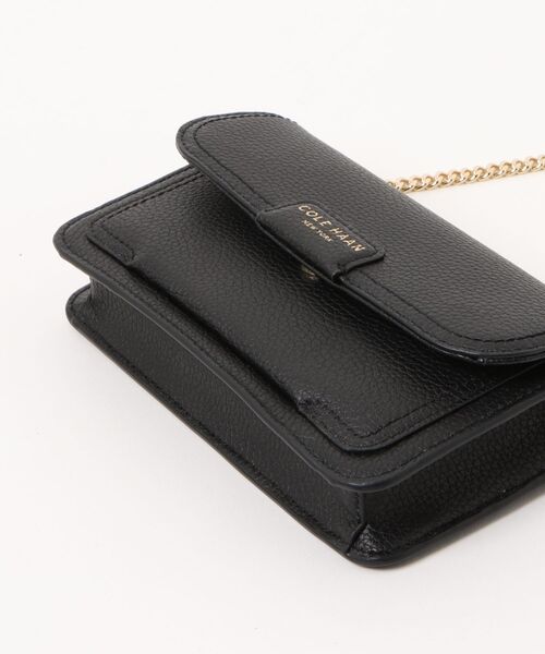 COLE HAAN（コールハーン）の「レイトン ウォレット オンアチェーン womens（クラッチバッグ・レディース・ブラック・OSFA）」の6枚目の写真