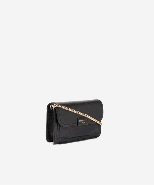COLE HAAN（コールハーン）の「レイトン ウォレット オンアチェーン womens（クラッチバッグ・レディース・ブラック・OSFA）」の3枚目の写真