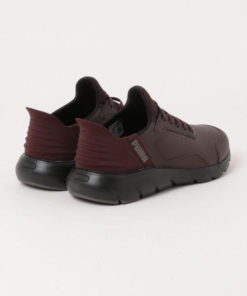 PUMA（プーマ）の「PUMA プーマ SOFTRIDE FLEX LSL EASE IN WD【軽量】メンズスニーカー(ソフトライドフレックスLSLイーズイン) 313769 04 チョコレートフォンデュ/マットブロンズ（スニーカー・メンズ・チョコ・30.0cm/25.5cm/26.0cm/26.5cm/27.0cm/27.5cm/28.0cm/29.0cm）」の2枚目の写真