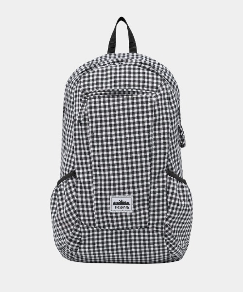 HEISAN(ハイサン)の「◇HEISAN◇ブランド直輸入正規品/折りたためる/パッカブル/コンパクトポケットバッグ v1 ギンガムチェック Compact Pocket Bag v1 Gingham Check(バックパック/リュック・レディース・ブラック/スカイブルー・FREE)」の11枚目の写真
