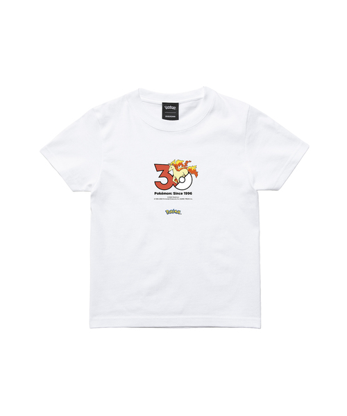 ZOZOSPOT（ゾゾスポット）の「Pokemon 30th Anniversary 1025 T-shirt 「ギャロップ」（Tシャツ/カットソー・レディース・ホワイト・160cm/100cm/110cm/120cm/130cm/140cm/150cm/SMALL/MEDIUM/LARGE/X-LARGE/XX-LARGE/XXX-LARGE）」の2枚目の写真