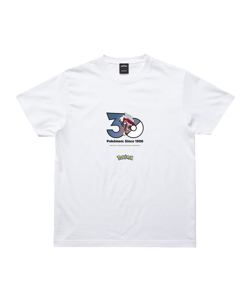 ZOZOSPOT(ゾゾスポット)の「Pokemon 30th Anniversary 1025 T-shirt 「ルガルガン(まよなかのすがた)」(Tシャツ/カットソー・レディース・ホワイト・SMALL/MEDIUM/LARGE/X-LARGE/XX-LARGE/XXX-LARGE/100cm/110cm/120cm/130cm/140cm/150cm/160cm)」の1枚目の写真