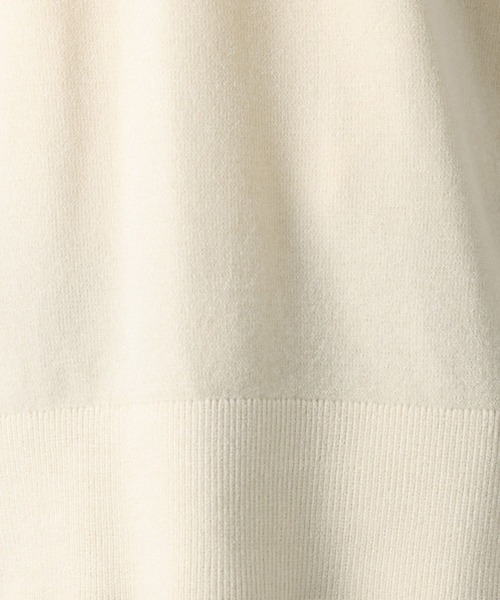 BAYFLOW(ベイフロー)の「ライトモールニットポロシャツ(ニット/セーター・メンズ・ネイビー/オレンジ/アイボリー・LARGE/MEDIUM)」の12枚目の写真