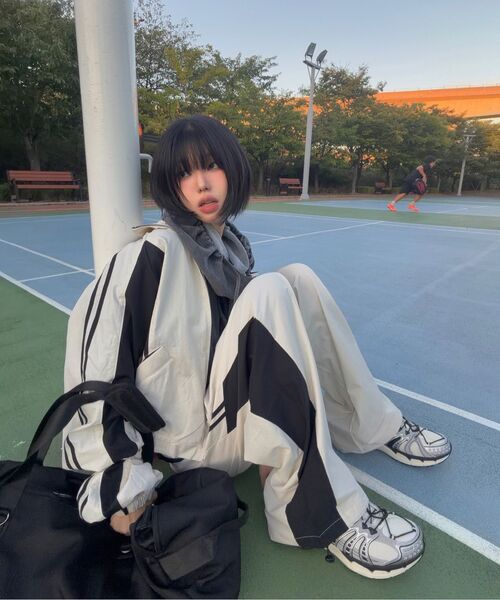 ROARINGRAD(ロアリングラド)の「W.26 パネル トラックパンツ ブラック(スウェットパンツ・レディース・その他・MEDIUM/LARGE)」の10枚目の写真