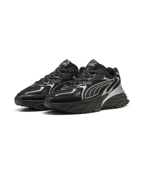 PUMA(プーマ)の「PUMA プーマ ユニセックス フェード ニトロ LS Y2K スニーカー(スニーカー・メンズ・ブラック×シルバー/グレー系その他3・29.0cm/28.5cm/28.0cm/26.5cm/26.0cm/27.5cm/24.5cm/23.5cm/25.0cm/22.5cm/23.0cm/25.5cm/24.0cm/27.0cm)」の12枚目の写真