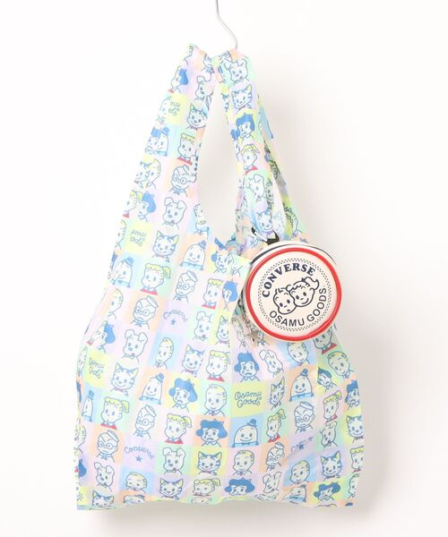 CONVERSE(コンバース)の「【CONVERSE】CV OG PACKABLE SHOPPING BAG(エコバッグ/サブバッグ・レディース・ミント/パープル/ピンク/オフホワイト・FREE)」の1枚目の写真