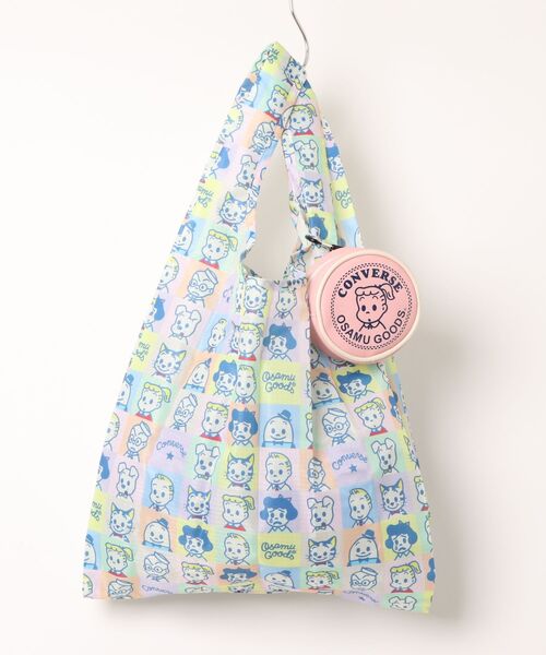 CONVERSE(コンバース)の「【CONVERSE】CV OG PACKABLE SHOPPING BAG(エコバッグ/サブバッグ・レディース・ミント/パープル/ピンク/オフホワイト・FREE)」の4枚目の写真