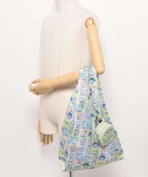 CONVERSE(コンバース)の「【CONVERSE】CV OG PACKABLE SHOPPING BAG(エコバッグ/サブバッグ・レディース・ミント/パープル/ピンク/オフホワイト・FREE)」の10枚目の写真