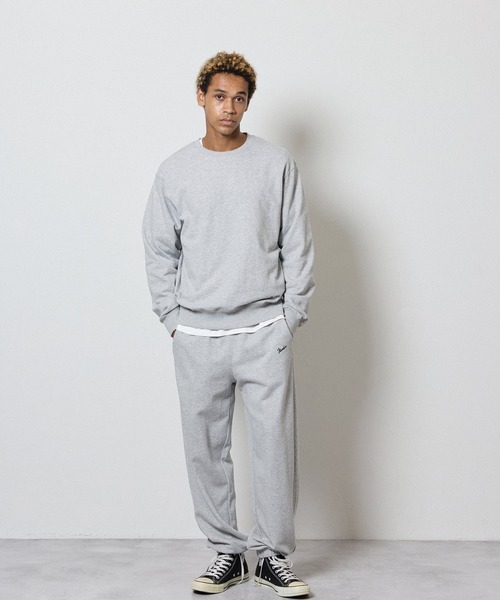 FIRM COTTON LIGHT SHORT PILE EASY SWEATPANTS / ファーム コットン