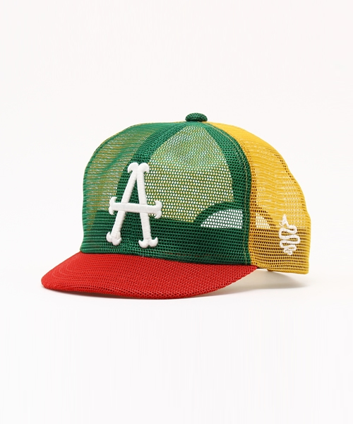 ALDIES（アールディーズ）の「Mesh A Cap オールメッシュ Aキャップ（キャップ・メンズ・ブラック/その他1/その他2・FREE）」の3枚目の写真