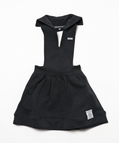 CHUBBYGANG（チャビーギャング）の「セーラーカラーワンピース（ワンピース・キッズ・ネイビー/ブラック・150/140/160/120/110/130/100）」の2枚目の写真