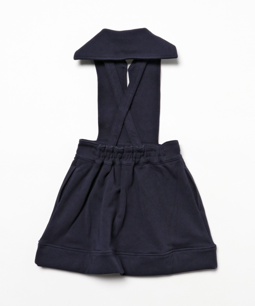 CHUBBYGANG（チャビーギャング）の「セーラーカラーワンピース（ワンピース・キッズ・ネイビー/ブラック・150/140/160/120/110/130/100）」の4枚目の写真