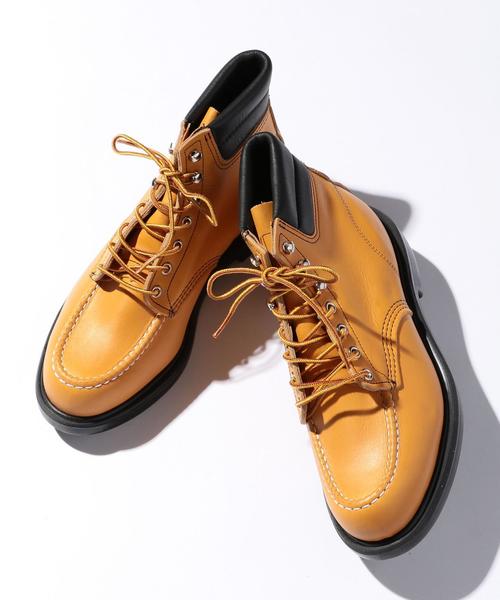 RED WING（レッドウィング）の「＜RED WING（レッドウィング）＞ MocTOE SUPERSOLE/ブーツ（ブーツ・メンズ・ブラック/ベージュ/ブラウン・9/7h/9h/8h/8）」の3枚目の写真