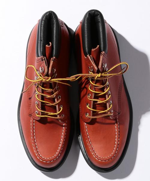 RED WING（レッドウィング）の「＜RED WING（レッドウィング）＞ MocTOE SUPERSOLE/ブーツ（ブーツ・メンズ・ブラック/ベージュ/ブラウン・9/7h/9h/8h/8）」の4枚目の写真