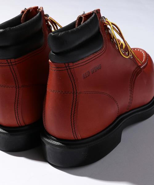 RED WING（レッドウィング）の「＜RED WING（レッドウィング）＞ MocTOE SUPERSOLE/ブーツ（ブーツ・メンズ・ブラック/ベージュ/ブラウン・9/7h/9h/8h/8）」の9枚目の写真