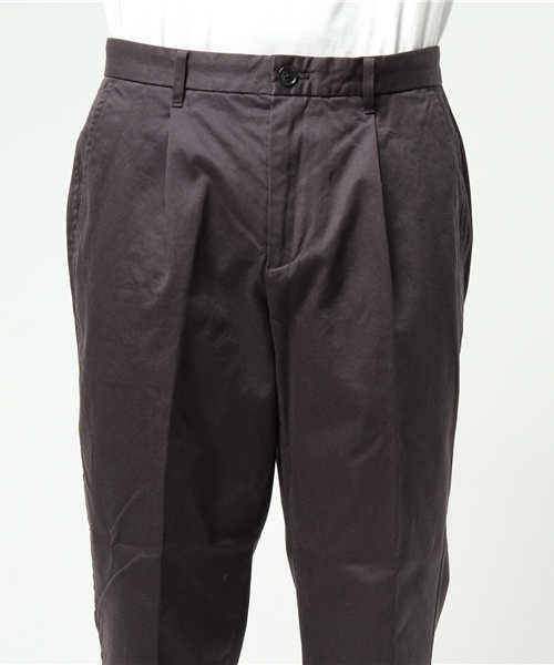 GLOSTER（グロスター）の「ワンタックアンクルパンツ（その他パンツ・メンズ・カーキ/ベージュ/ネイビー・L/S/M）」の12枚目の写真