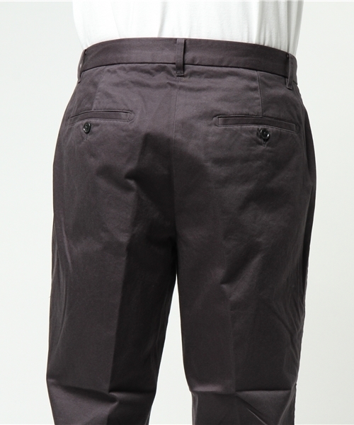 GLOSTER（グロスター）の「ワンタックアンクルパンツ（その他パンツ・メンズ・カーキ/ベージュ/ネイビー・L/S/M）」の4枚目の写真